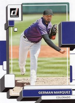 2022 Panini Donruss German Marquez #190 Colorado Rockies