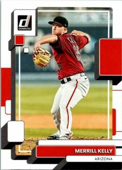 2022 Panini Donruss Merrill Kelly #213 Arizona Diamondbacks