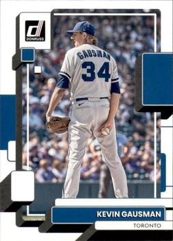 2022 Panini Donruss Kevin Gausman #215 Toronto Blue Jays