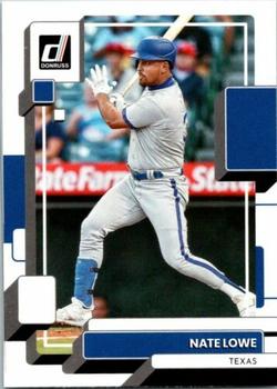 2022 Panini Donruss Nate Lowe  #216 Texas Rangers