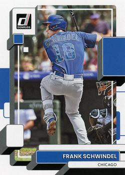 2022 Panini Donruss Frank Schwindel #230 Chicago Cubs