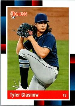 2022 Panini Donruss Retro 1988 Tyler Glasnow #257 Tampa Bay Rays