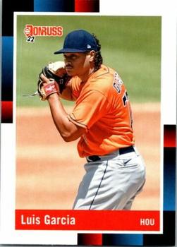 2022 Panini Donruss Retro 1988 Luis Garcia #260 Houston Astros