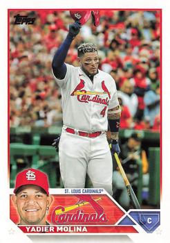 2023 Topps Yadier Molina #4 St. Louis Cardinals