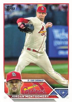 2023 Topps Jordan Montgomery #32 St. Louis Cardinals