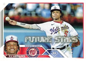 2023 Topps CJ Abrams Future Stars #35 Washington Nationals