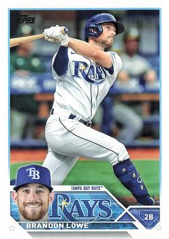 2023 Topps Brandon Lowe #36 Tampa Bay Rays