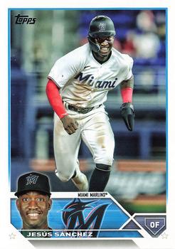 2023 Topps JesÃºs SÃ¡nchez #44 Miami Marlins