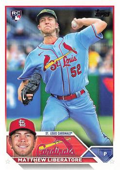 2023 Topps Matthew Liberatore Rookie #52 St. Louis Cardinals