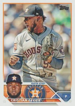 2023 Topps Cristian Javier #55 Houston Astros