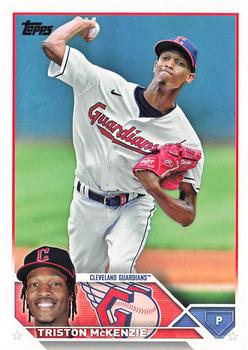 2023 Topps Triston McKenzie #65 Cleveland Guardians