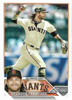 2023 Topps Brandon Crawford #66 San Francisco Giants