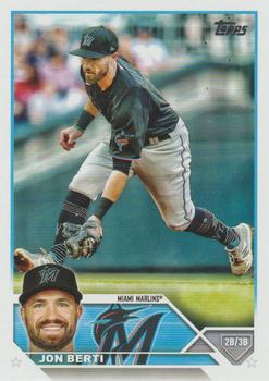 2023 Topps Jon Berti #72 Miami Marlins
