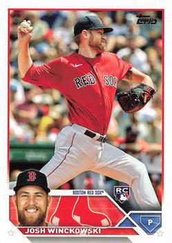 2023 Topps Josh Winckowski Rookie #76 Boston Red Sox