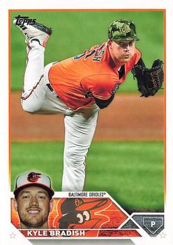 2023 Topps Kyle Bradish #77 Baltimore Orioles