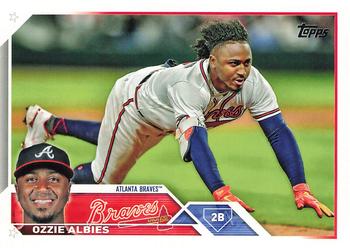 2023 Topps Ozzie Albies #81 Atlanta Braves