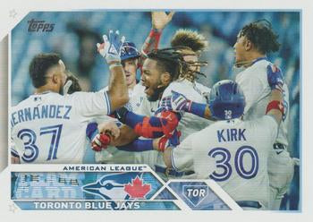 2023 Topps Toronto Blue Jays® Team Card #84 Toronto Blue Jays