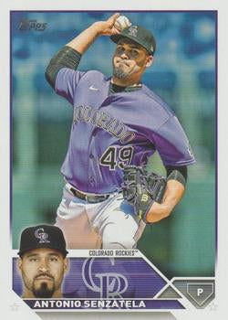 2023 Topps Antonio Senzatela #99 Colorado Rockies