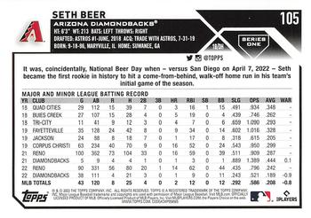 2023 Topps Seth Beer #105 Arizona Diamondbacks