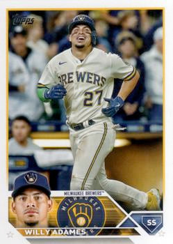 2023 Topps Willy Adames #106 Milwaukee Brewers