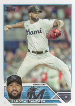 2023 Topps Sandy Alcantara #107 Miami Marlins