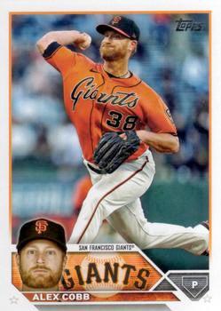 2023 Topps Alex Cobb #108 San Francisco Giants