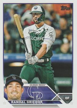 2023 Topps Randal Grichuk #110 Colorado Rockies