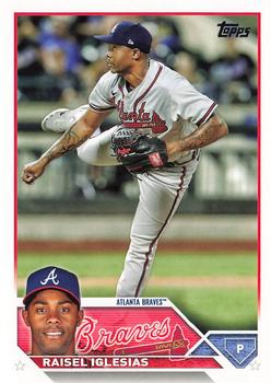 2023 Topps Raisel Iglesias #115 Atlanta Braves