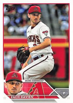 2023 Topps Zach Davies #123 Arizona Diamondbacks