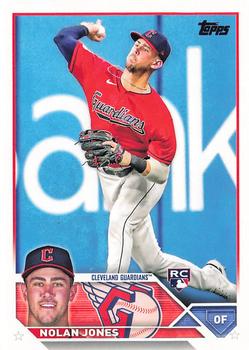 2023 Topps Nolan Jones Rookie #129 Cleveland Guardians