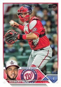 2023 Topps Keibert Ruiz #130 Washington Nationals
