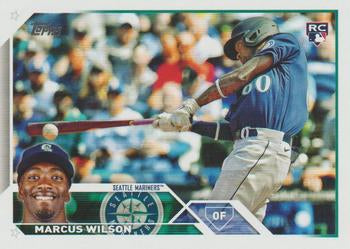 2023 Topps Marcus Wilson Rookie #138 Seattle Mariners