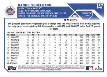 2023 Topps Daniel Vogelbach #147 New York Mets