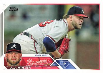 2023 Topps A.J. Minter #159 Atlanta Braves
