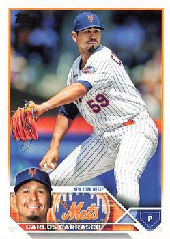 2023 Topps Carlos Carrasco #161 New York Mets
