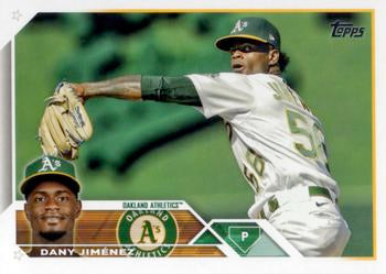 2023 Topps Dany Jimenez #164 Oakland Athletics