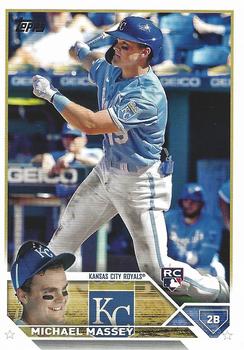 2023 Topps Michael Massey Rookie #167 Kansas City Royals