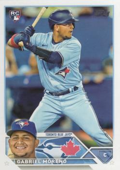 2023 Topps Gabriel Moreno Rookie #169 Toronto Blue Jays