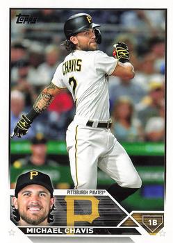 2023 Topps Michael Chavis #170 Pittsburgh Pirates