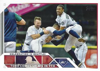 2023 Topps Julio RodrÃ­guez Combo Cards #174 Seattle Mariners