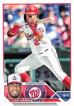 2023 Topps Luis Garcia #193 Washington Nationals