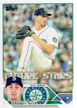 2023 Topps George Kirby Future Stars #195 Seattle Mariners