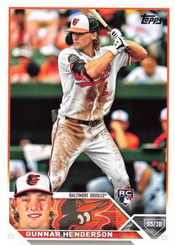 2023 Topps Gunnar Henderson Rookie #206 Baltimore Orioles