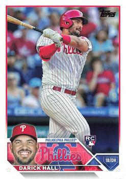 2023 Topps Darick Hall Rookie #209 Philadelphia Phillies