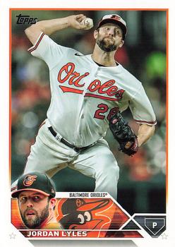2023 Topps Jordan Lyles #212 Baltimore Orioles