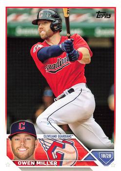 2023 Topps Owen Miller #213 Cleveland Guardians