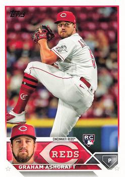 2023 Topps Graham Ashcraft Rookie #214 Cincinnati Reds