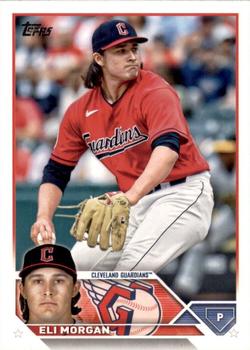 2023 Topps Eli Morgan #223 Cleveland Guardians