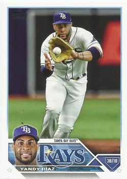 2023 Topps Yandy DÃ­az #227 Tampa Bay Rays