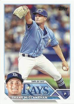 2023 Topps Shane McClanahan #236 Tampa Bay Rays